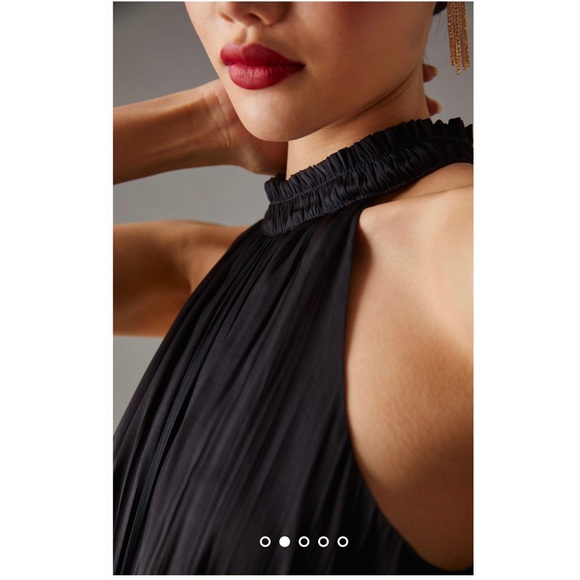 BY ANTHROPOLOGIE TIERED HALTER DRESS - Picture 6 of 10